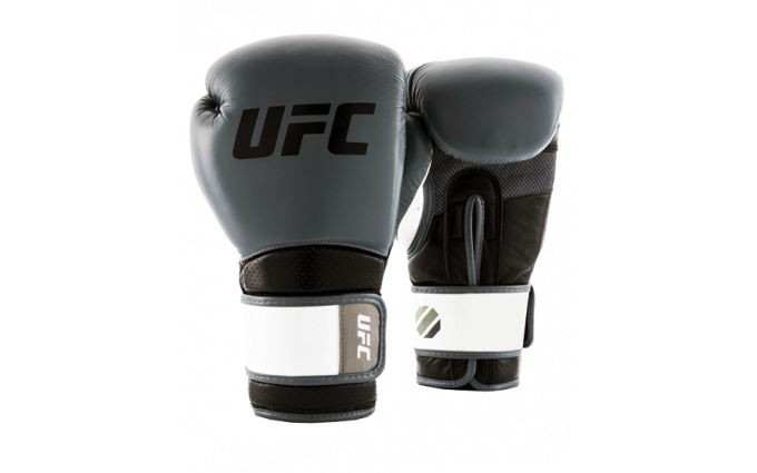 Перчатки MMA для работы на снарядах (Серые 14 Oz) UFC Перчатки MMA для работы на снарядах (Серые 14 Oz) UFC